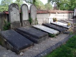 Cimetière protestant de Mulhouse : tombes