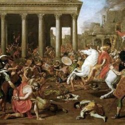 Destruction du temple de Jérusalem – Nicolas Poussin