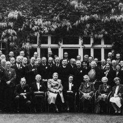 Participants à la conférence fondatrice de l’ABU en 1946