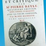 Dictionnaire historique et critique