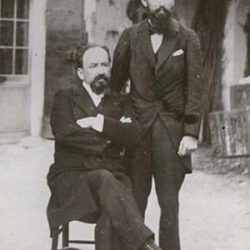 Pasteur Philadelphe Delord (à droite sur la photo)