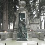 Monument funéraire de Frédéric Bazille au cimetière protestant de Montpellier