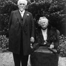 Jeanne et Ruben Saillens à l’occasion de leurs noces d’or, en 1927