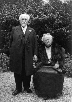Jeanne et Ruben Saillens à l’occasion de leurs noces d’or, en 1927