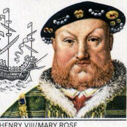 Timbre représentant Henri VIII