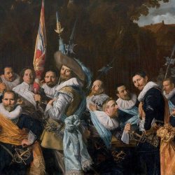 Frans Hals, Réunion des officiers et sous-officiers du corps des archers de Saint-Adrien