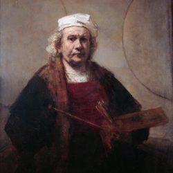 Autoportrait par Rembrandt