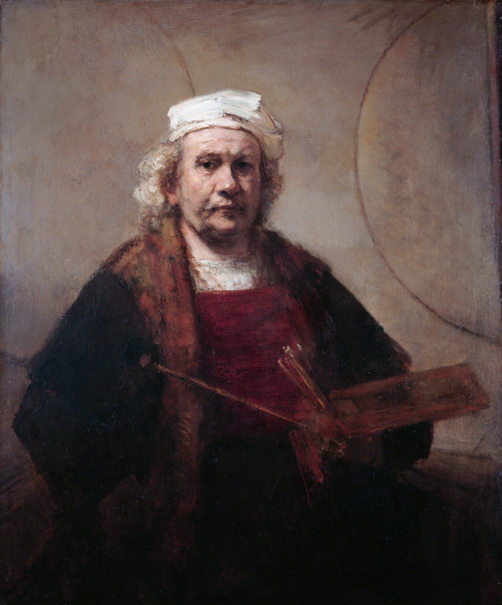 Autoportrait par Rembrandt