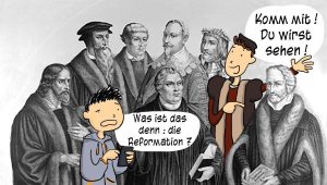 Die religiöse Krise im 16. Jahrhundert : Die Entstehung des Protestantismus.