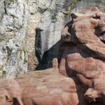 Le Lion de Belfort (1875-1879), sculpture de Bartholdi