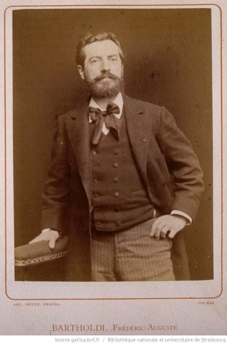Portrait de Bartholdi (1883), photographie d'Antoine Meyer