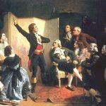 Rouget de Lisle chantant la Marseillaise dans le salon de Dietrich, maire de Strasbourg