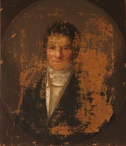 Portrait de Louis Médard. Huile sur toile, début du XIXe siècle