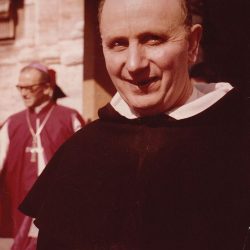 Père Yves Congar au concile Vatican II en 1964
