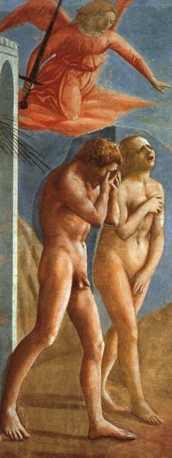 Adam et Eve chassés de l'Eden (Masaccio 1401-1428)