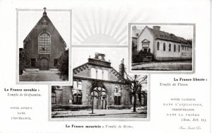 Carte en faveur des Églises envahies (1916)