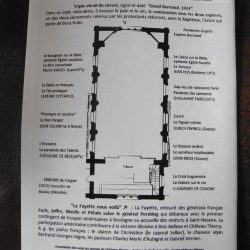 Plan du temple de Château-Thierry établi en 2018