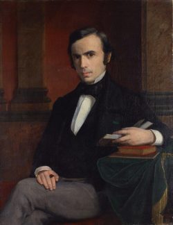 Portrait de Louis Appia par François Poggi en 1862 à Genève