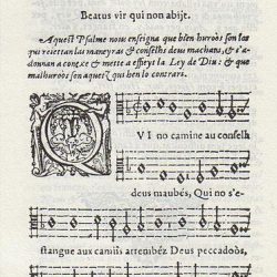 Psaume de David – 1593 – Arnaud de Salette