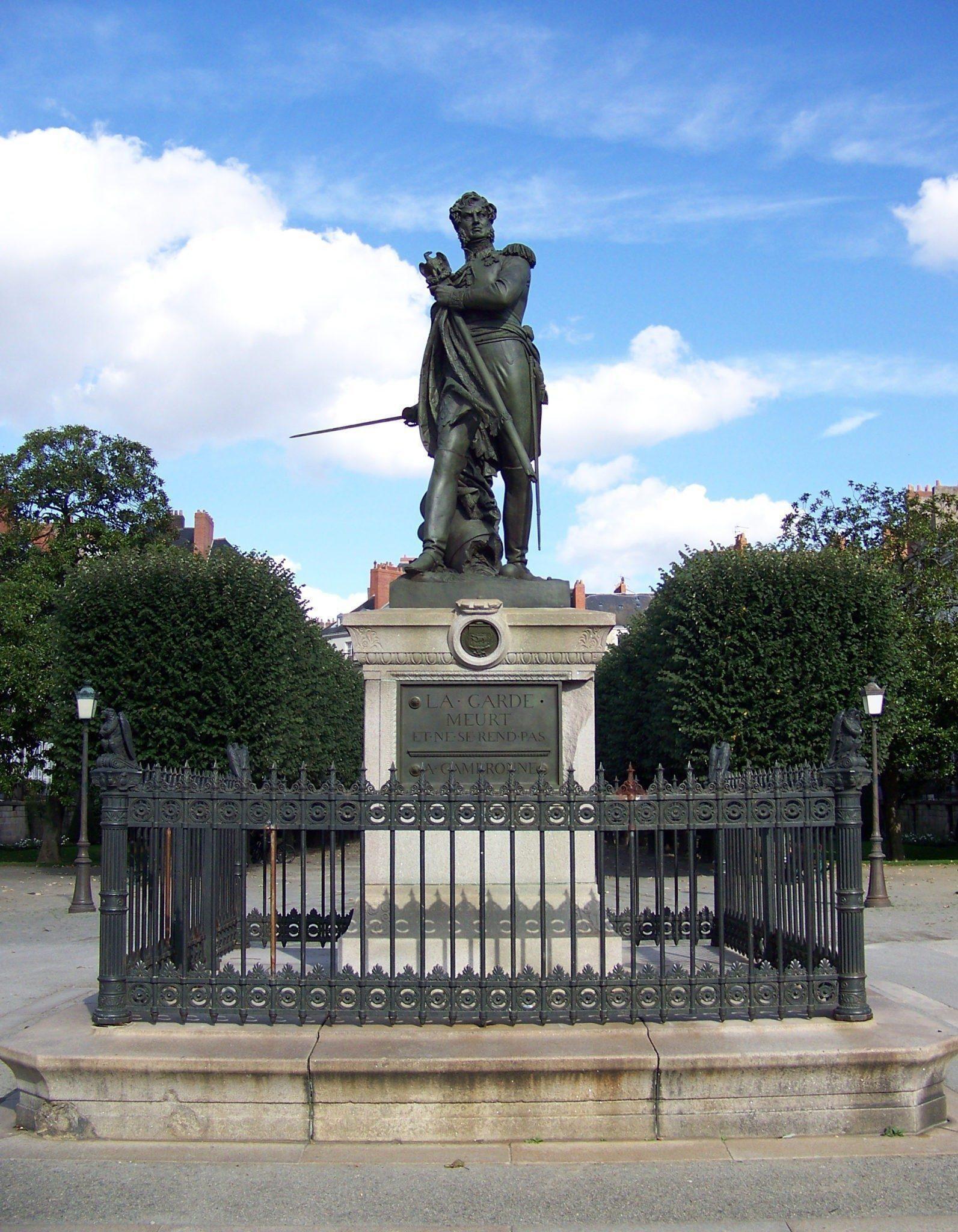 Le général Cambronne, statue
