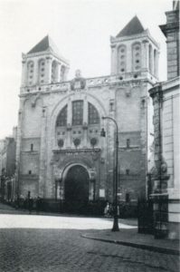 Le temple (1943), place de Gigant, quelques mois avant sa destruction