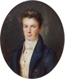 BOUVIER Pierre-Louis Portrait de Thomas II Dobrée (1810-1895) réalisé en 1829