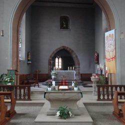 <i>Église luthérienne de Dettwiller – le chœur </i>