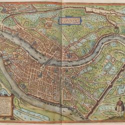 Carte de Lyon en 1572