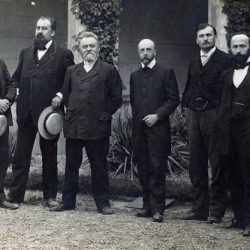 Henri Bois, Léon Maury, Emile Doumergue, Edouard Bruston, Louis Perrier, André Arnal