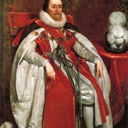 Portrait du roi Jacques 1er d’Angleterre et VI d’Ecosse