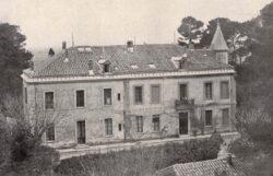 vue de la faculté de théologie de Montpellier en 1920